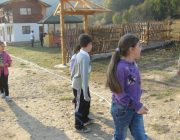 Jocuri in aer liber in poiana