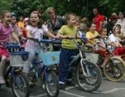Crosul minibicicliºtilor