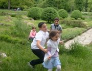 Miscare in Gradina Botanica